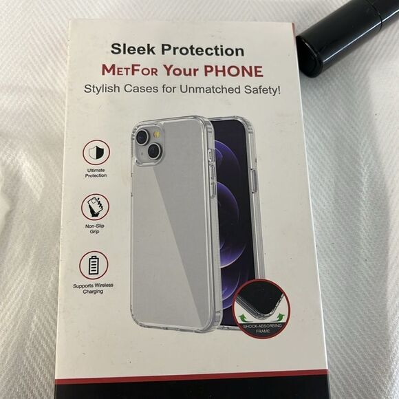 IPHONE 15 CLEAR PHONE CASE FTL-11-139 - Picture 2 of 4